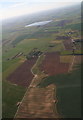 Eskham, Keyholme Lane and Land Dike Drain: aerial 2016