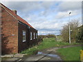 The end of Church Street and the beginning of a footpath to Westborough