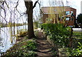 House on the north bank of the River Trent