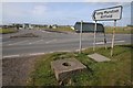 Long Marston Airfield entrance