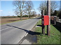 Elizabeth II postbox on High Street