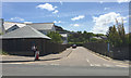 Lane End Road, Instow, with the new public toilets on the corner of Marine Parade