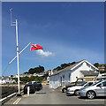 Looking north from the yacht club car park, Instow