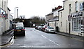 Turner Street towards a railway bridge, Newport