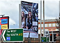 J3375 : "Enterprise" poster, York Street, Belfast (March 2016) by Albert Bridge