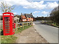 Main Road,Telephone Box & The Bridge Rectory Road Postbox