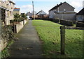 Path east towards Hillcroft, Johnston