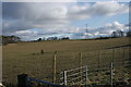 Field and powerlines