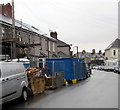 Restoration work in Durham Road, Newport