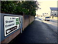 Direction sign, Dublin Road, Omagh