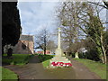 War Memorial in Kempsey Churchyard