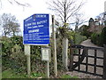 St John the Baptist, White Ladies Aston: notice board