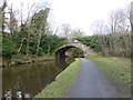 Bridge 33 carries the B6062 over the Peak Forest Canal