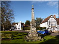 War Memorial, Fladbury, early March 2016