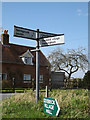 Roadsign on Stonewall Hill