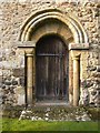 Ewhurst church: Norman doorway