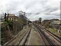 Railway line near Eastbourne