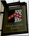 Mackworth Arms name sign, Laleston