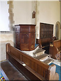 TM1555 : St.Mary's Church Pulpit by Geographer