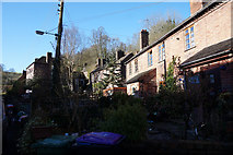 SJ6604 : Houses on Darby Road, Coalbrookdale by Ian S