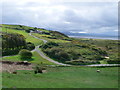 Looking south from near Carreg yr Eryr