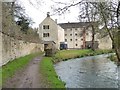 The River Frome downstream of Bourne Mill