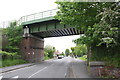 Railway bridge at east end of Chapel Street