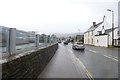 Flood wall in Keswick