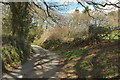 Lane near Higher Clowne