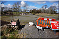 Carpark at the Wenlock Edge Inn