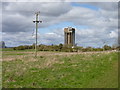 Droitwich Water Tower from Tagwell Open Space