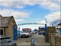 SH7882 : Llandudno Pier: Original entrance by Gerald England