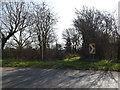 Footpath off the B1077 Helmingham Road