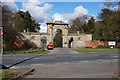 Entrance gates at Attingham House