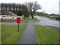 Path beside the A691, Sniperley Park