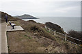 A new bench on the coast path