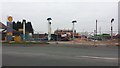 Demolition of Shell Garage on A5 - A4601 junction. Cannock