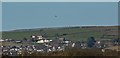 A view across east Braunton towards the Artavia TV mast