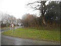 Saint Hill Road at the junction of Turners Hill Road