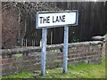 The Lane sign