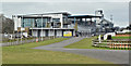 The grandstand at Down Royal racecourse (April 2016)