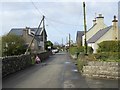 Village street in Dwyran