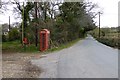 Telephone box on Grange Road