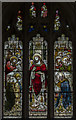 TF0543 : Stained glass window, St Denys' church, Silk Willoughby by Julian P Guffogg