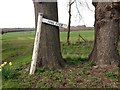 Fingerpost, Tong Lane, near Headcorn