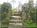 Wiston Church - side gateway