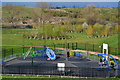 View over new parkland from Gallions Hill