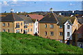 View over housing from the edge of Gallions Hill