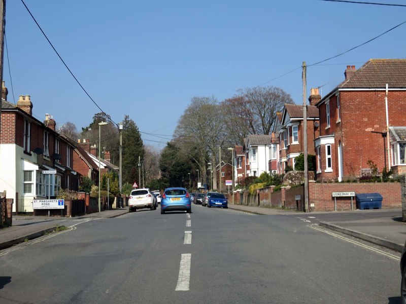 Church Road In Bishopstoke © Steve Daniels Cc-by-sa 2.0 :: Geograph 