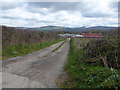 Lane leading to Llwyn Mawr Farm